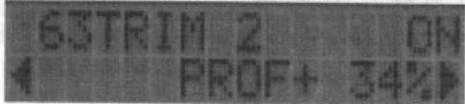 FUTABA FC-18 - Menu 62/63, trim 1/2, commutable - 2