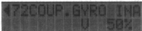FUTABA FC-18 - Menu 72 mixage discrimination gyroscope COUP.GYRO - 1