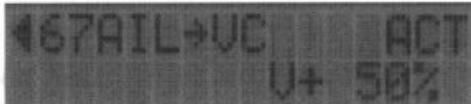 FUTABA FC-18 - Menu 67, ailerons  volets de courbure - 1