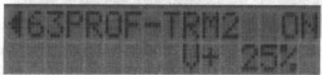 FUTABA FC-18 - Menu 62/63, trim profondeur 1/2 PROF-TRIM1/PROF-TRIM2 - 2