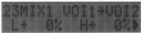 FUTABA FC-18 - Menu 23/24 Dispositif de mixage programmable 1/2 MIX 1/2 - 1