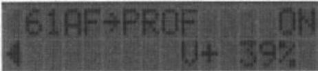 FUTABA FC-18 - Menu 61, mixage déporteurs  profondeur AF  PROF - 3