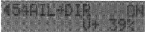 FUTABA FC-18 - Menu 54, mixage ailerons  direction - 2