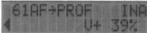 FUTABA FC-18 - Menu 61, mixage déporteurs  profondeur AF  PROF - 2