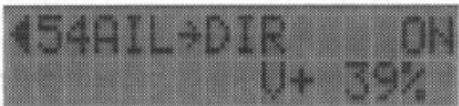 FUTABA FC-18 - Menu 54, mixage ailerons  direction - 2
