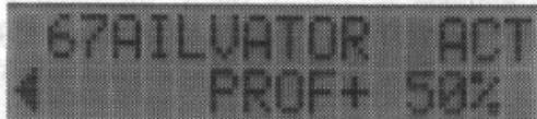 FUTABA FC-18 - Menu 67, AILVATOR - 2