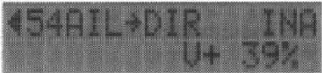 FUTABA FC-18 - Menu 54, mixage ailerons  direction - 1