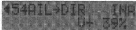 FUTABA FC-18 - Menu 54, mixage ailerons  direction - 1