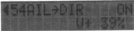 FUTABA FC-18 - Menu 54, mixage ailerons  direction AIL  DIR - 2
