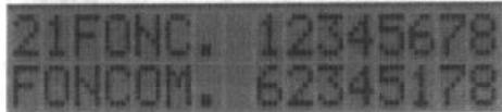 FUTABA FC-18 - Menu 21, disposition des organes de commande FONC. - 2