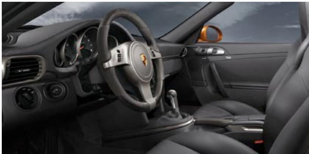 PORSCHE 911 CARRERA - Intérieur Pack Bois Makassar*, foncé (finition satinée). - 1