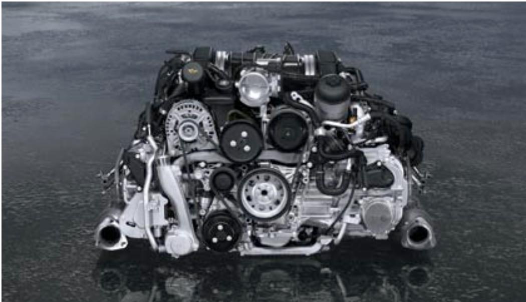 PORSCHE 911 CARRERA - Le moteur - 2