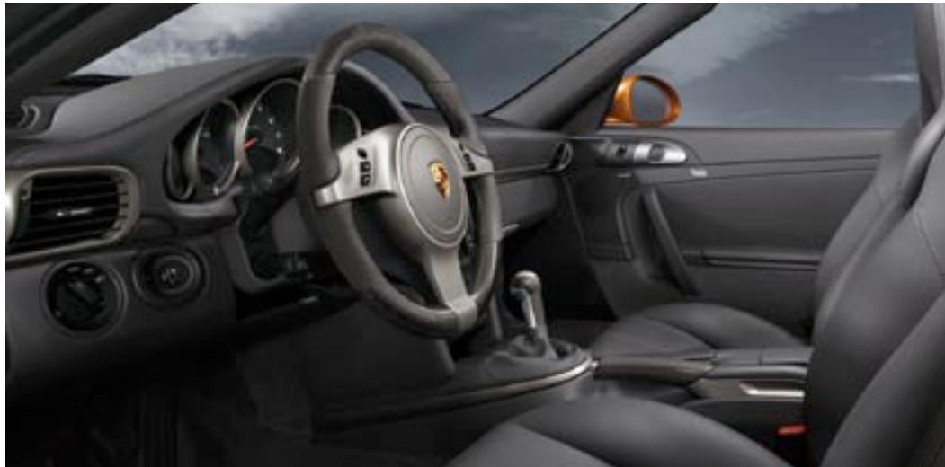 PORSCHE 911 CARRERA S CABRIOLET - Cuir naturel. Intérieur. - 17