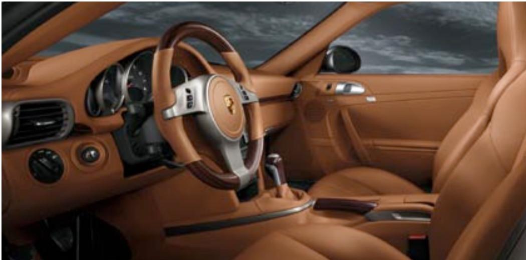 PORSCHE 911 CARRERA S CABRIOLET - Cuir naturel. Intérieur. - 16