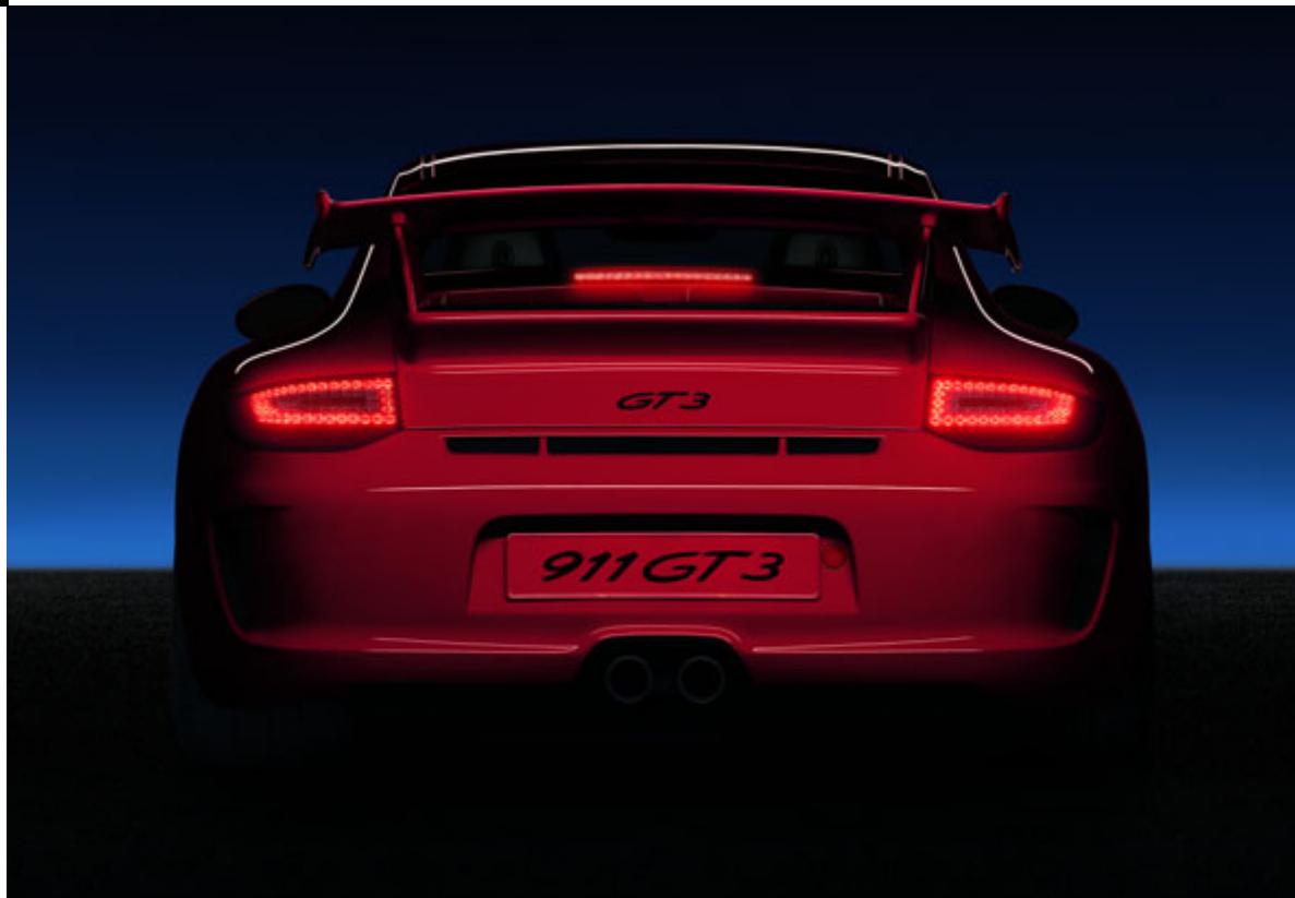 PORSCHE 911 GT3 - Éclairage. - 1