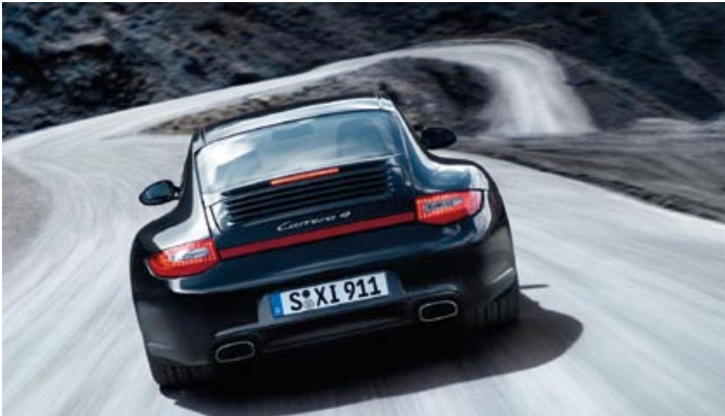 PORSCHE 911 TARGA 4 - Le concept d'éclairage. - 1