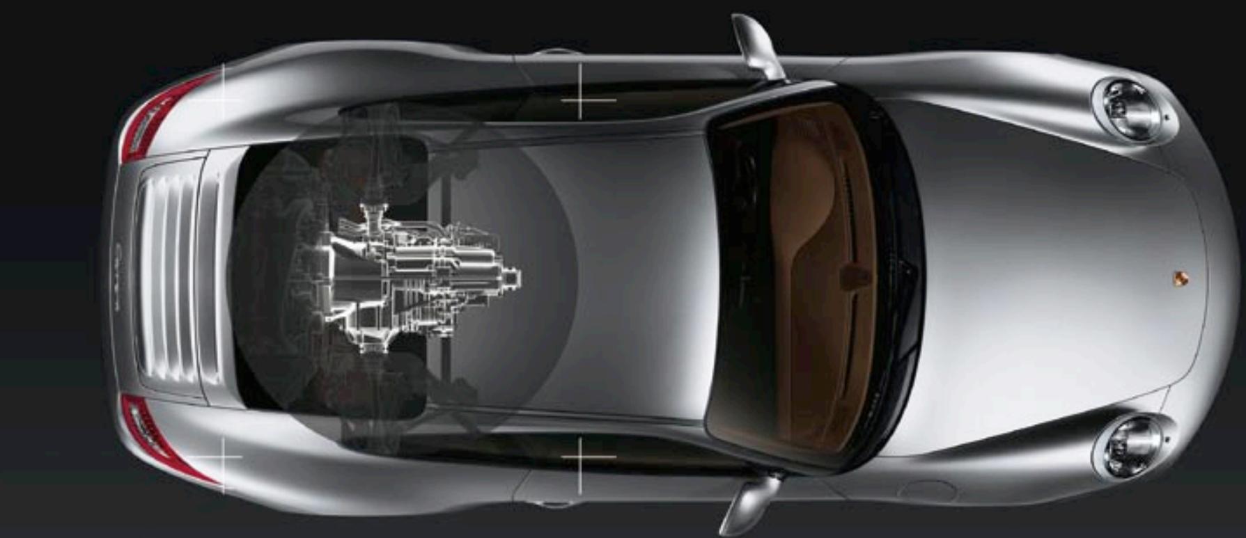 PORSCHE 911 TARGA 4 - La transmission - 1