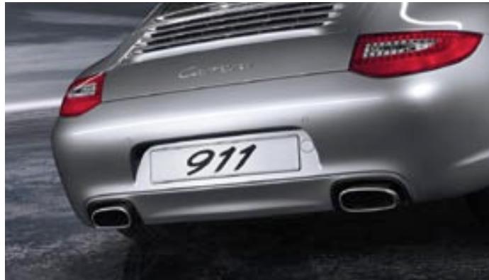 PORSCHE 911 TARGA 4S - L'essuie-glace arrêté. - 2