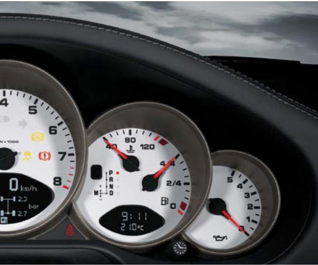 PORSCHE 911 TARGA 4S - Les instruments. - 3