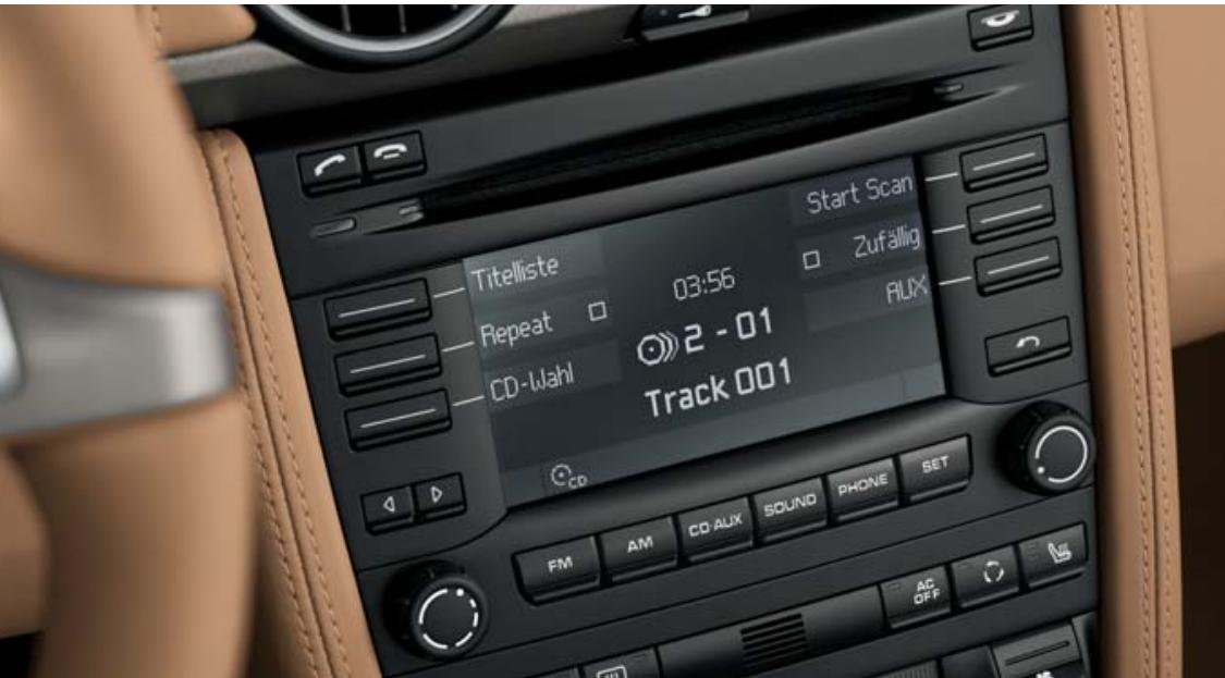 PORSCHE BOXTER S - Système audio CDR-30. - 1
