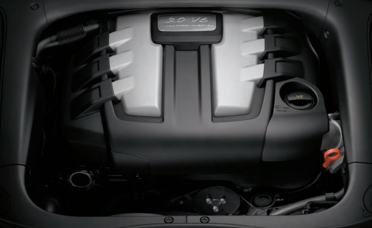 PORSCHE CAYENNE DIESEL - Le moteur. - 1
