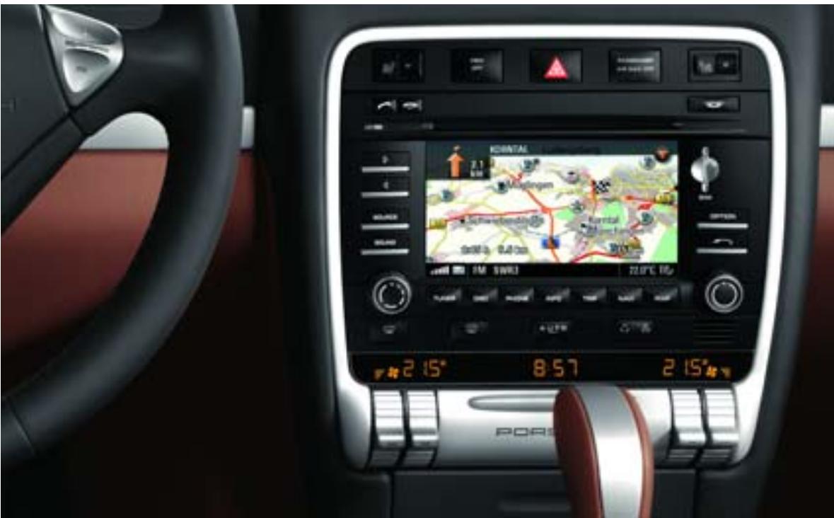PORSCHE CAYENNE GTS - Module de navigation. - 1