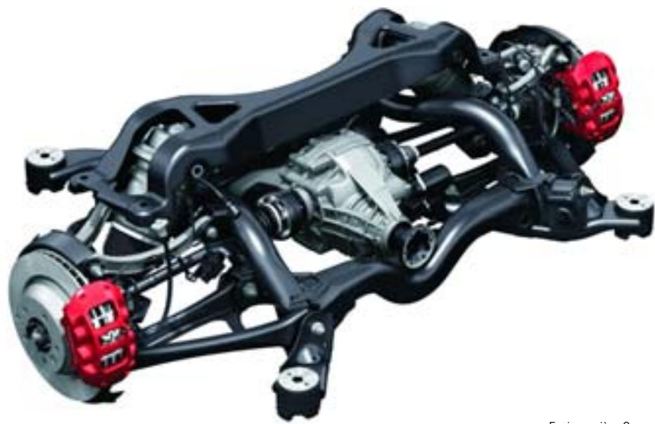 PORSCHE CAYENNE GTS - Le train avant. - 1