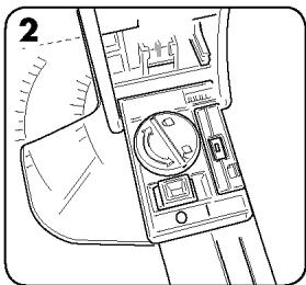 FELLOWES PROTON - CHANGER LA BATTERIE DU GUIDE LUMINEUX DE L'ELECTRON SAFECUT™ - 2