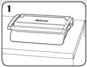 FELLOWES QUASAR 500 - MONTAGE - 1