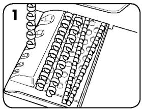 FELLOWES QUASAR 500 - AVANT DE RELIER - 1