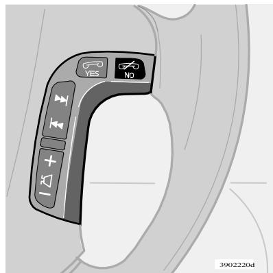 VOLVO V70 R - Appel, réception d'un appel - 1