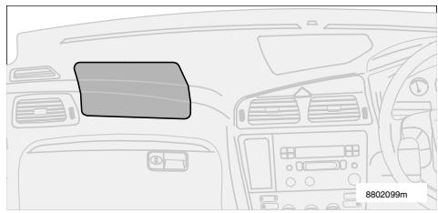 VOLVO V70 R - SRS (coussin gonflable) et coussin SIPS (coussin gonflable latéral) - 1
