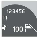 VOLVO S80 - Régler la distance temporelle - 2