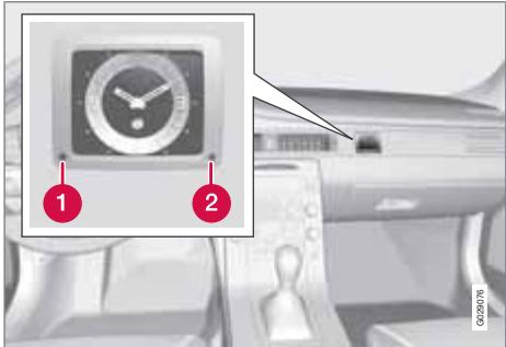 VOLVO S80 - Montre analogue - 1