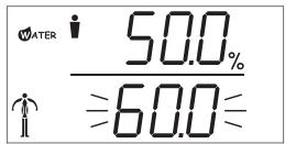 BALANCE KH 5509 / 5510 BODY FAT, MUSCLE MASS AND WATER ANALYSIS SCALES - Opmerking: - 1