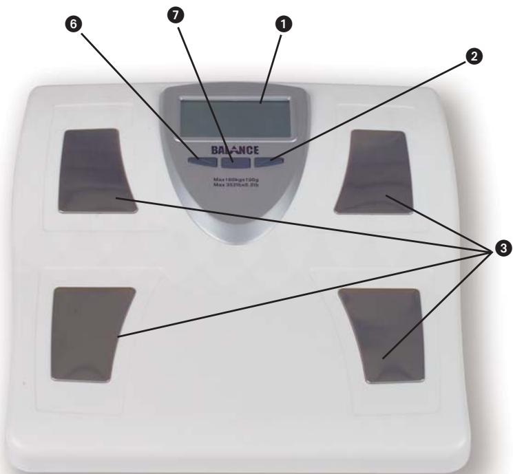BALANCE KH 5516 BODY FAT & WATER ANALYSIS SCALE - Balance pour taux deGRAISSSE corporelle KH 5516 - 3