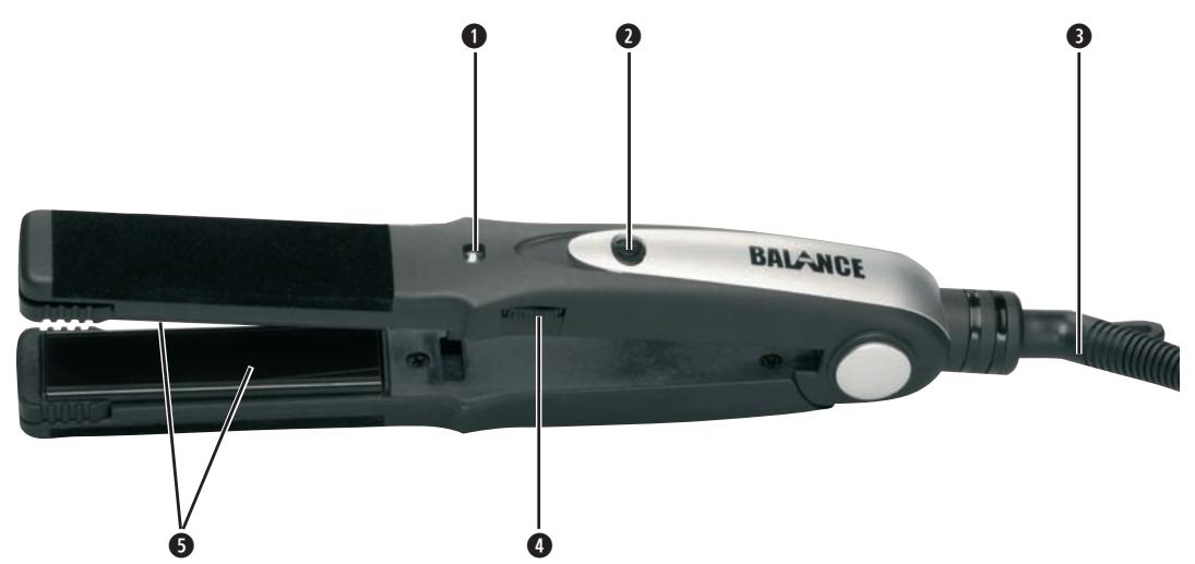 BALANCE KH 5525 HAIR STRAIGHTENER - 1