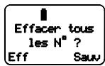 ATLINKS BILOBA 490 2 - Effacer tous les APPELS - 1