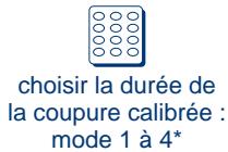 ATLINKS ONE TOUCH FIRST OTF 20 - Regler la DUREE de la coupure calibree - 2