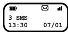 ATLINKS V880SMS 4 - Consulter la liste des messages reçus (réception) - 1