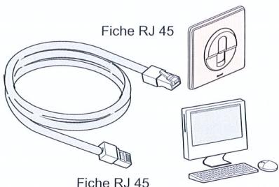 LEGRAND COFFRET RESEAU COMMUNICATION MIXTE 329 16 - VOTRE BRANCHEMENT AU NIVEAU DE LA PRISE TERMINALE A L'AIDE DES CORDONS FOURNIS - 1