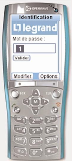 LEGRAND 036 18 - Commande à PARTIR d'un téléphone portable - 2