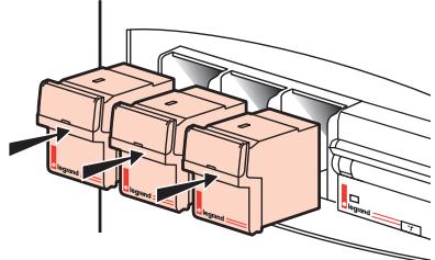 LEGRAND 039 51 - Remplacement des cassettes - 2
