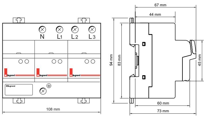 LEGRAND 039 73 - COTES D'ENCOMBREMENT - 2