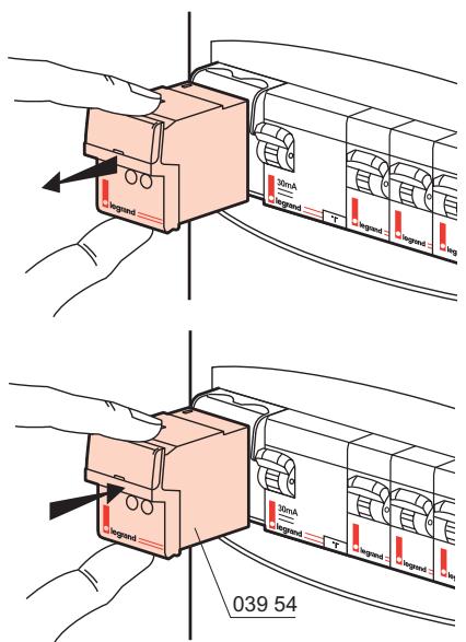 LEGRAND 039 73 - Cassettes de rechanges débrochables - 2