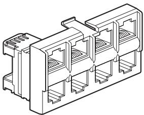 LEGRAND 329 16 - Repartiteur coaxial TV, hertzien, satellite - 1