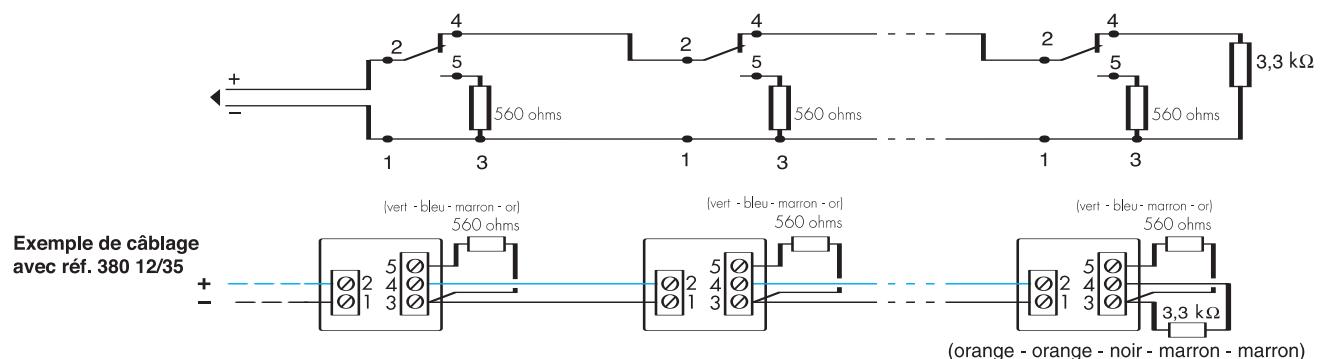 LEGRAND 405 01 - Câblage des déclencheurs manuels et des détecteurs automatiques - 1