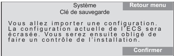 LEGRAND 406 22 - Importer la configuration de l'E.C.S. - 3