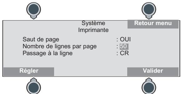 LEGRAND 406 22 - Programmation du nombre de lignes : - 1