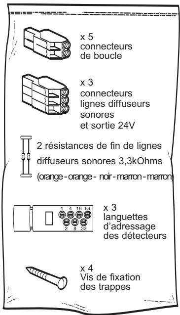 LEGRAND 406 22 - PRESENTATION - Accessoires livrés avec l'E.C.S. - 1